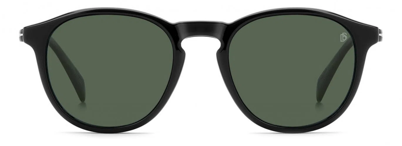 David Beckham DB1018 Eyeglasses - BK STRGRN - view 2